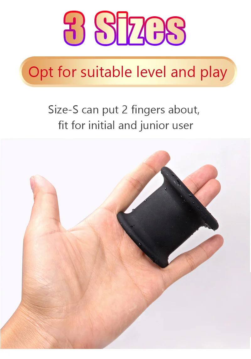 Anneau tunnel en silicone, spéculum creux, lavement, dilatateur anal, plug anal, massage de la prostate, jouets sexuels BDSM pour femmes et hommes_voghion.com