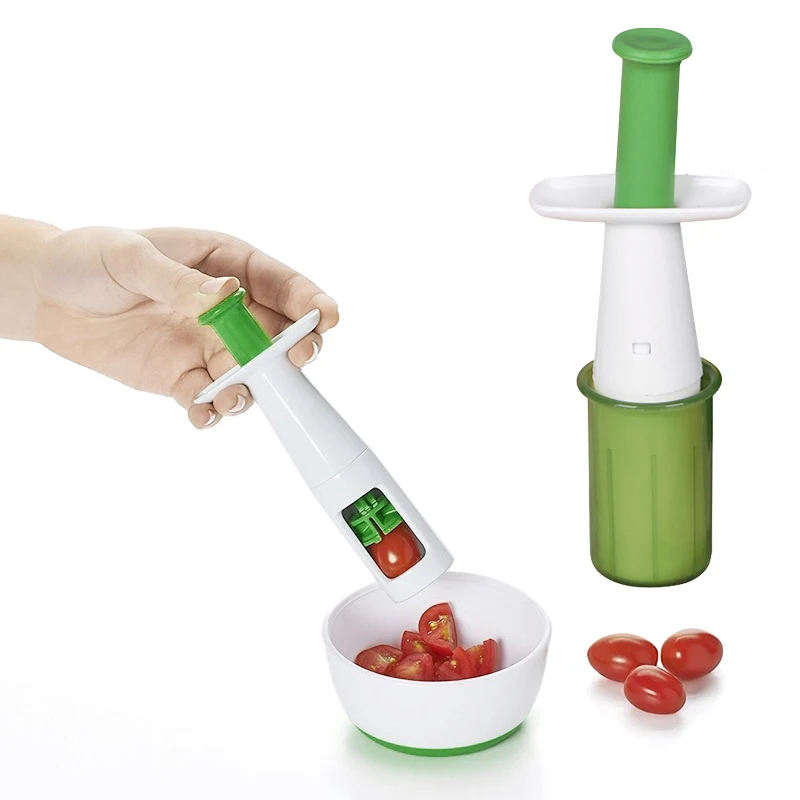 Cherry Tomato Slicer, Grape Slicer, Multifunctional Grape Cutter