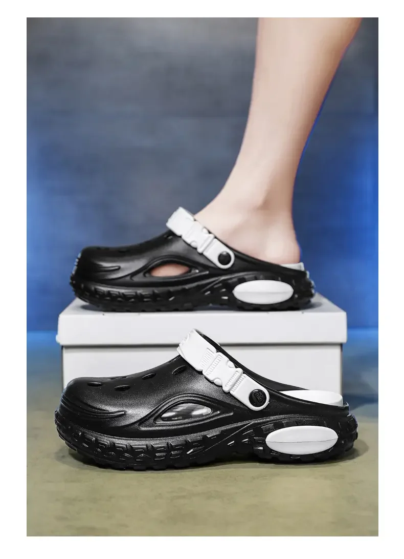 2026 Sommer Neue Herren Dicksohlige Rutschfeste Outdoor Freizeit Strand-Sandalen – Detail 10