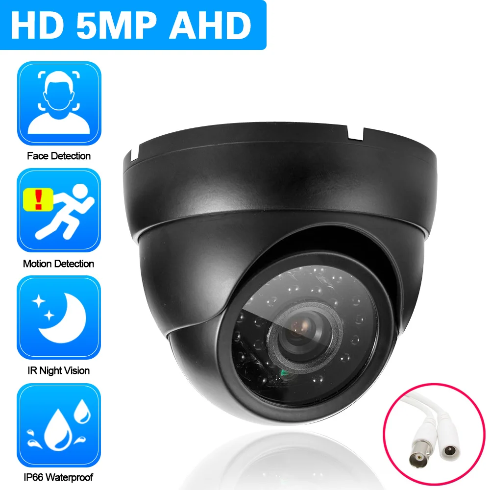 AHD Analog Camera 5MP 4MP 1080P Surveillance Camera XMEYE 40M Night Vision CCTV Camera IR Outdoor HD Security Dome Cameras AHD