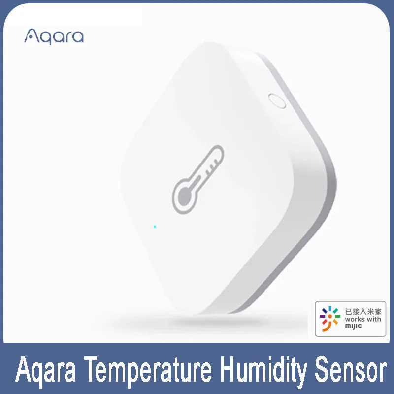 Aqara Smart Air Pressure Temperature Humidity Sensor Environment Sensor Work With For xiaomi mijia MI home app Control Homekit Temperature Humidity Meter Smart Temperature Sensor
