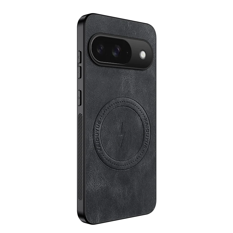 Vintage Business Phone Case Cover in Premium Sheepskin Leather with Magnetic Closure