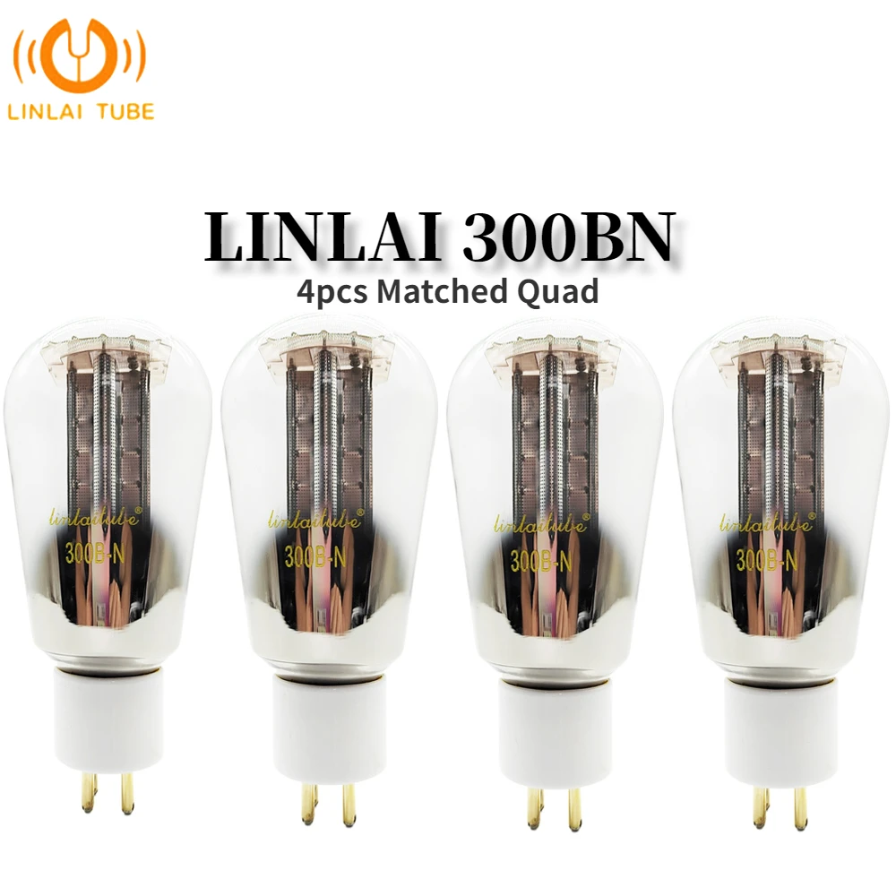 LINLAI 진공관 교체용 HIFI 오디오 밸브 전자 튜브 앰프, DIY 매칭, 300BN 300B-N, 300B, 4300B, WE300B, 7300B, 300BT