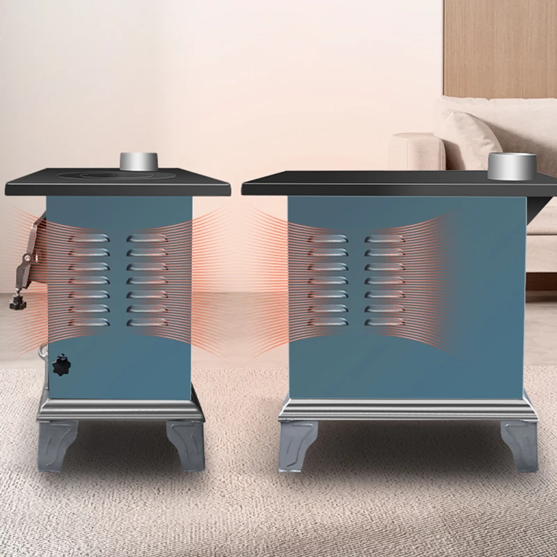 Outdoor Fire Pits New Oven Home Indoor Firewood and Coal Dual-use Wood-burning Stove for Heating Thickened Rural Firewood Stove