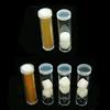 1pcs Round Clear Coin Tubes Plastic Coin Tubes with Screw Cap and Shockproof Protective Foam Pad for Coin Collecting Supplies 3