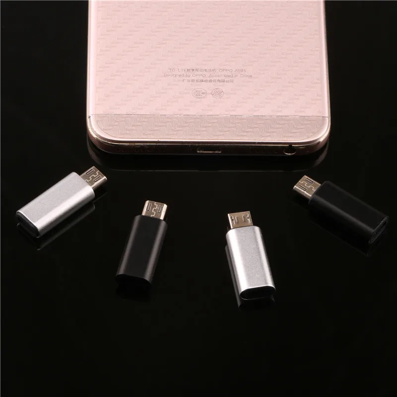 8Pin Lightning Female To Micro USB Male Adapter Converter for Android Phone Charging Samsung Xiaomi