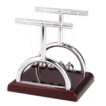 Table Newton Cradle Balance Steel Balls Early Childhood Education Toys Physics Science Pendulum Desktop Games Home Decor Gift