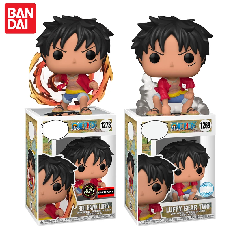 Оригинальная цельная фигурка Луффи #1273 из аниме Red Hawk Luffy, коллекция игрушек, декоративная модель, игрушки для детей, подарок на день рождения