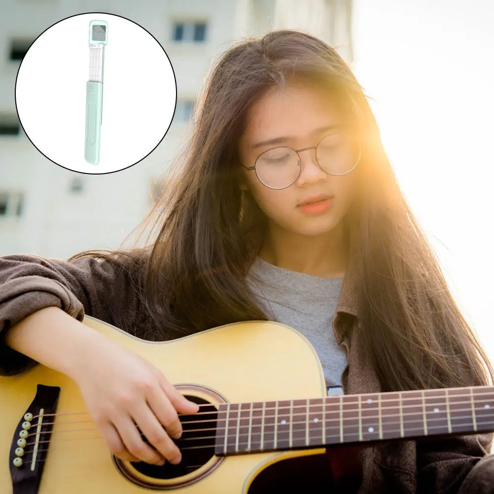 초보자를 위해 설계된 1Pcs 우쿨렐레 코드 트레이너 도구 휴대용 손가락 배치..