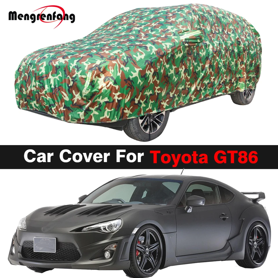 Windproof Camouflage Car Cover For Toyota GT86 GT 86 Outdoor Anti-UV Sun  Shade Snow Rain Wind Dust Resistant Auto Cover - AliExpress