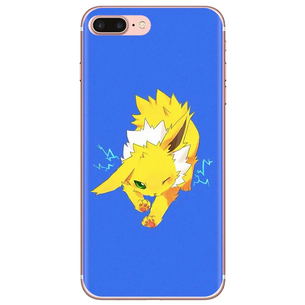 best meizu phone case For Meizu M6 M5 M6S M5S M2 M3 M3S NOTE MX6 M6t 6 5 Pro Plus U20 Silicone Phone Bag Case Pokemon Japan Animal Jolteon Cases For Meizu Cases For Meizu