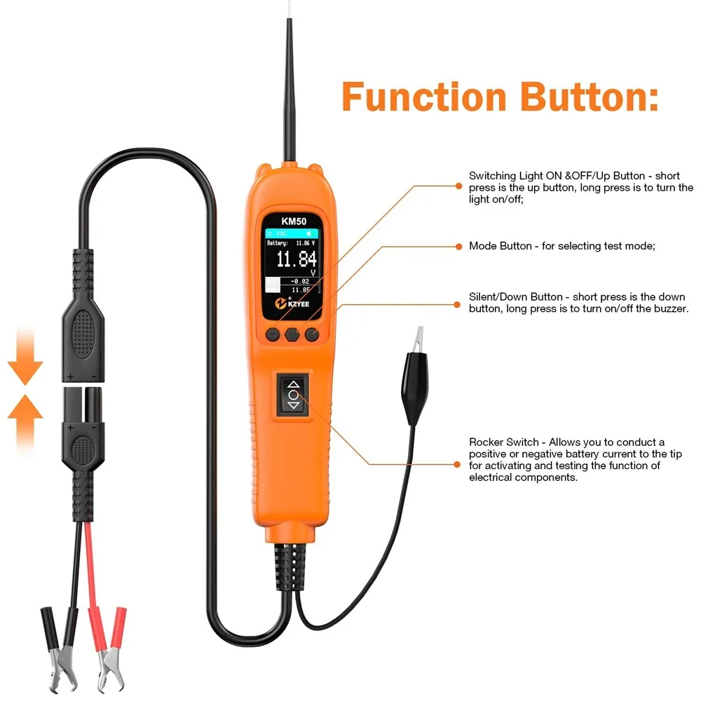 Car Circuit Probe Auto Electric Circuit Tester Fuel Injection