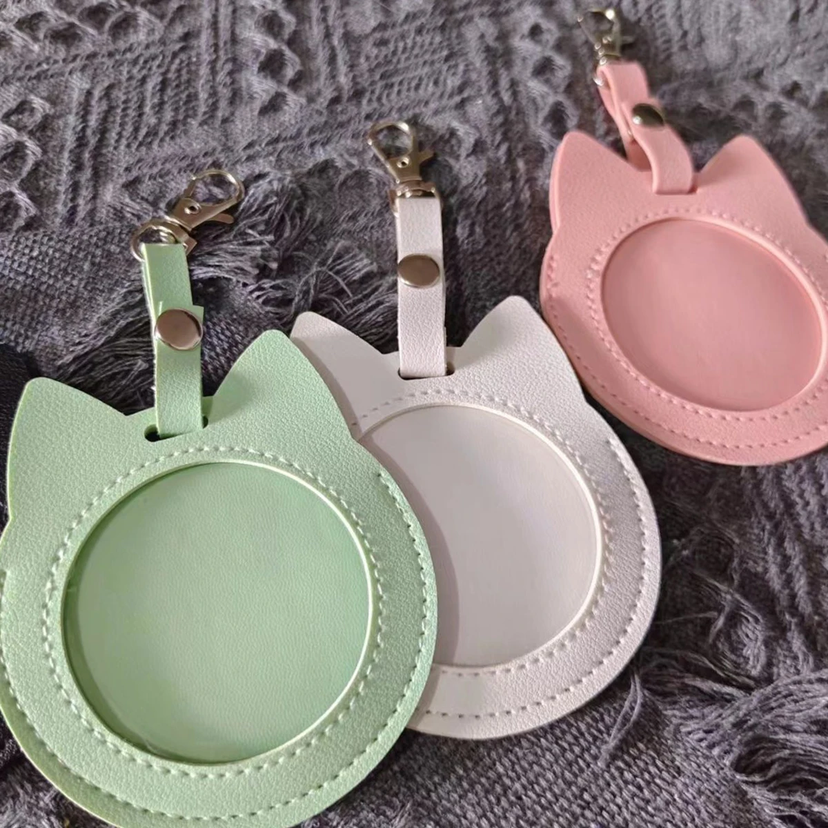 Badge Storage Badge Protective Case Round Badge Anime Bag Accessory Portable Badge Display Pouch Portable Badge Storage