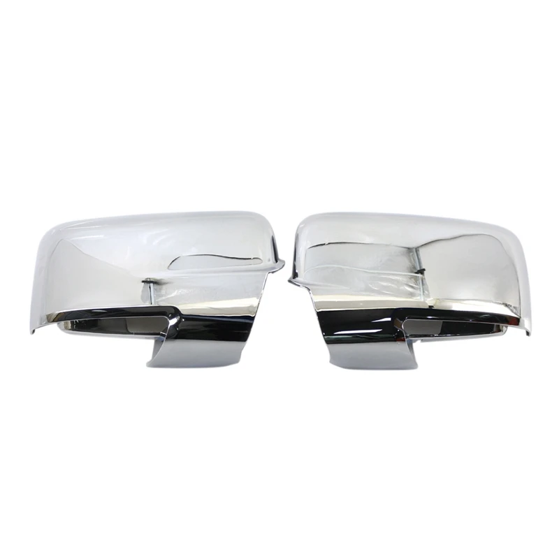 

1 Pair Car Side Rearview Mirror Cover Chrome Shells For Dodge Ram 1500 2500 3500 4500 5500 2013-2018