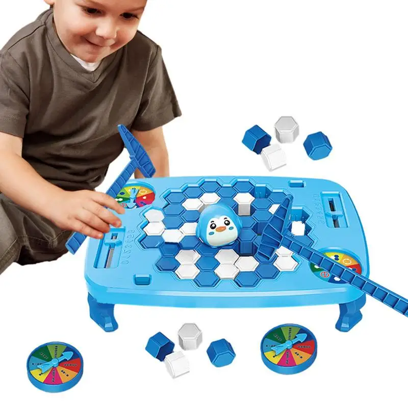 

Ice Breakers Games For Kids Interactive Multiplayer Penguin Trap Board Game Ice Breakers Activate Game For Entertainment Kids