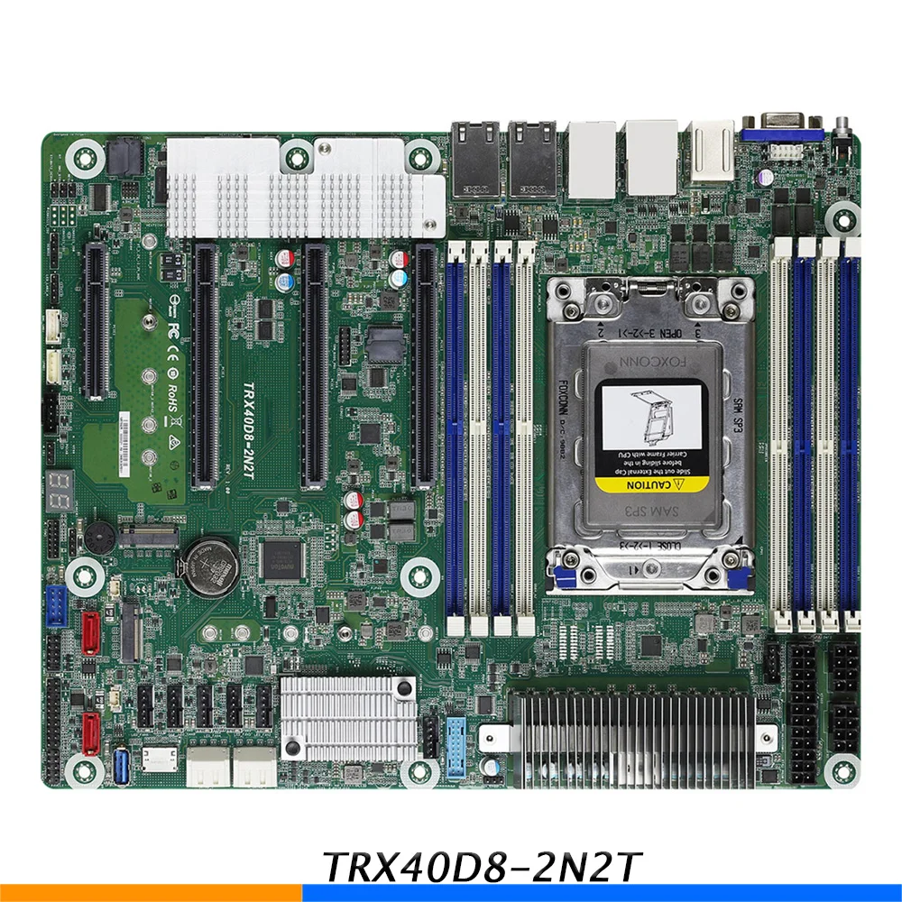 For ASROCK TRX40D8 2N2T TRX40 Support AMD 3970 3990X 800W Desktop Motherboard