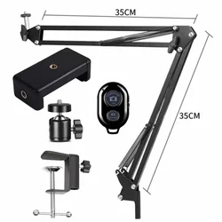Flexible Arm Tripod for Desktop and Overhead Photography (Option 3)