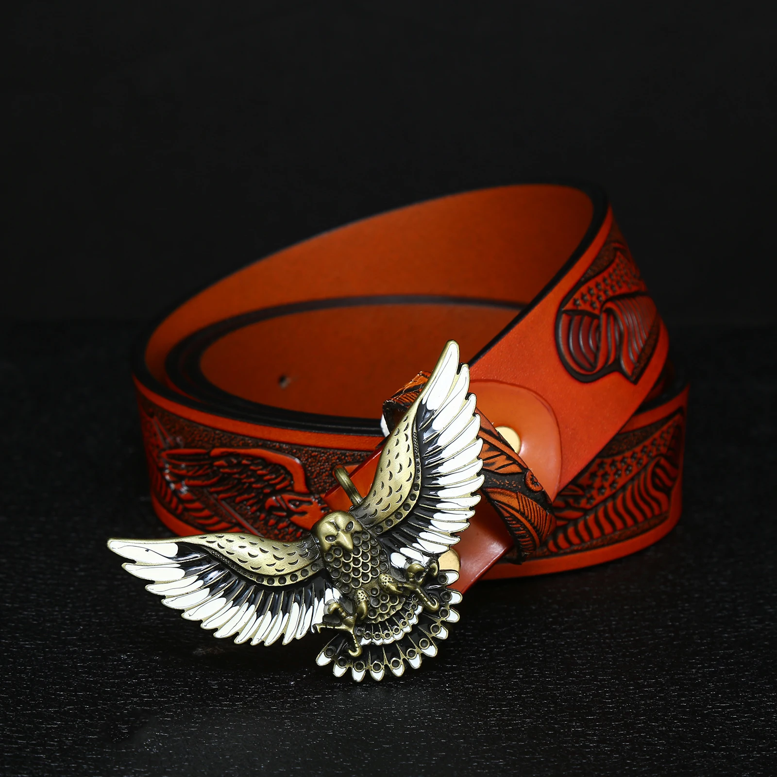 36 Pieces Flying Eagle Designer Belt Buckle - Belt Buckles - at 