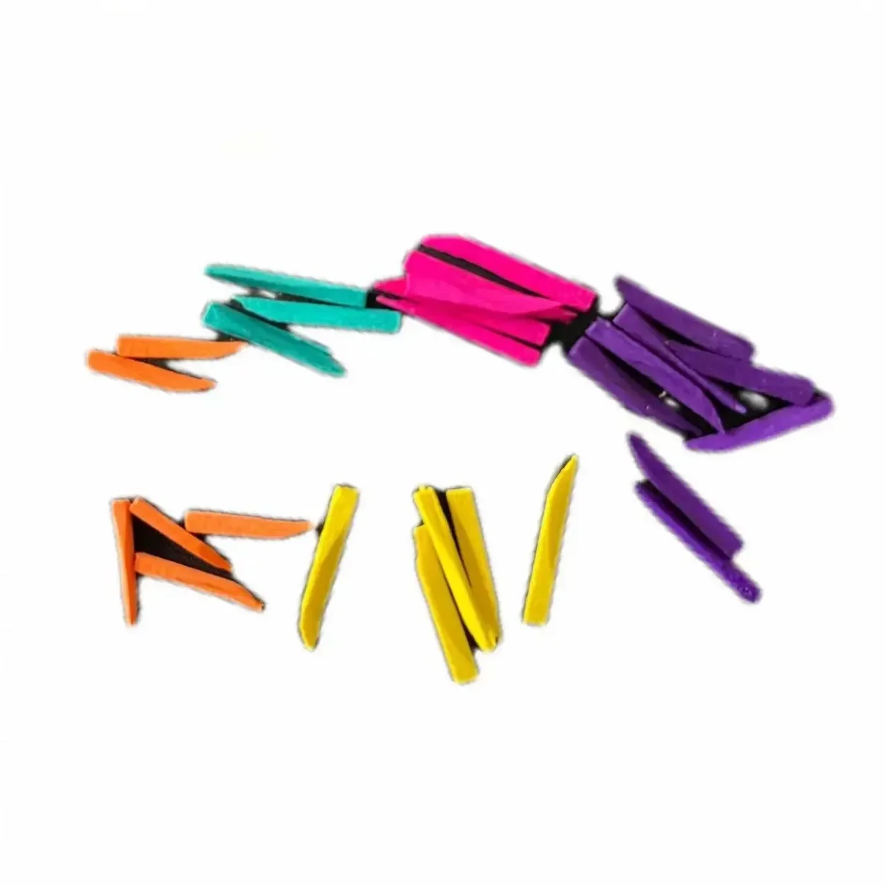 300-Piece Disposable Dental Restoration Composite Wood Wedges Set