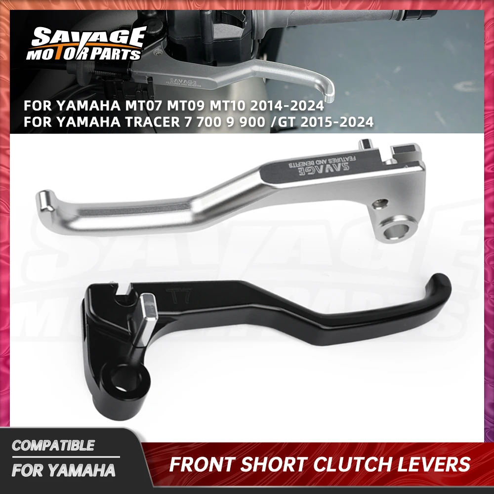 

Front Clutch Lever For YAMAHA MT07 MT-09 MT 10 Tracer 7 700 9 900 /GT FZ07 FZ/FJ09 FZ10 Motorcycle CNC Control Handles 2001-2024