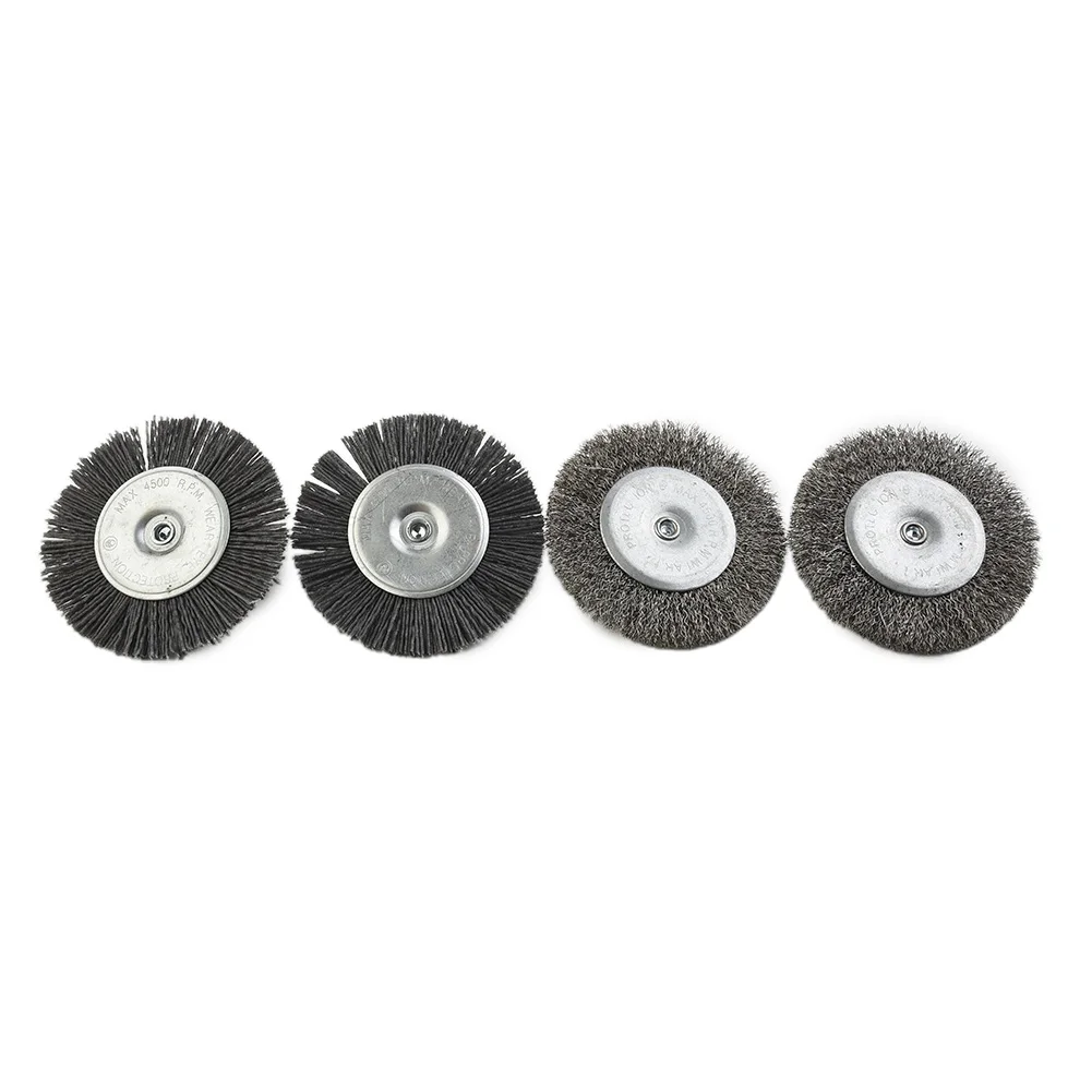 

НОВАЯ щетка из проволоки, металлическая щетка, набор больших щеток 110 мм, щетки 400 Вт, моторная абразивная проволока/нержавеющая сталь