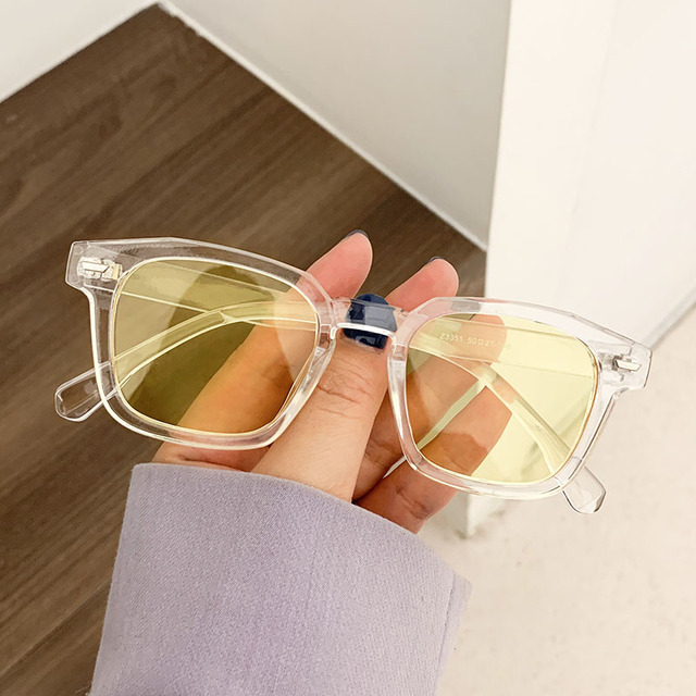 Sunglasses Unisex Rectangle Vintage 2022 Fashion Design Retro Sun Glasses Female Lady Eyeglass Cat Eye Casual Goggles