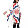 Personalized Printed Assyrian Suryoyo Flag Scarf Women Men Winter Fall Warm Scarves Syriac Aram Shawls Wraps 4