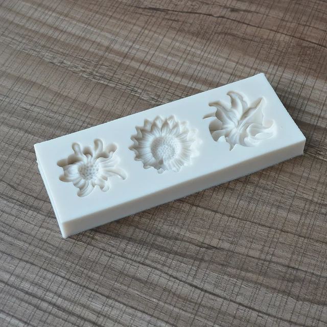 Mini Virág Szilikon Penész Fondant Torta Csokoládé Születésnapi Dekorációs Szerszámok - Image 4