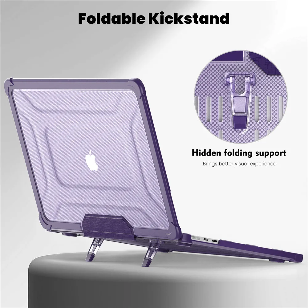 para Macbook Air 136 Polegadas Case 2023 A2681 m2 Chip Choque Resisitance Hard Shell Capa Protetora para Macbook Air 136 Cases Capa - Imagem 3