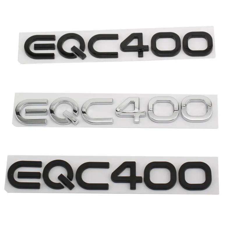 

EQC400 car stickers for new Mercedes-Benz refit decal decoration label four-wheel drive car accessories tail body trunk standard