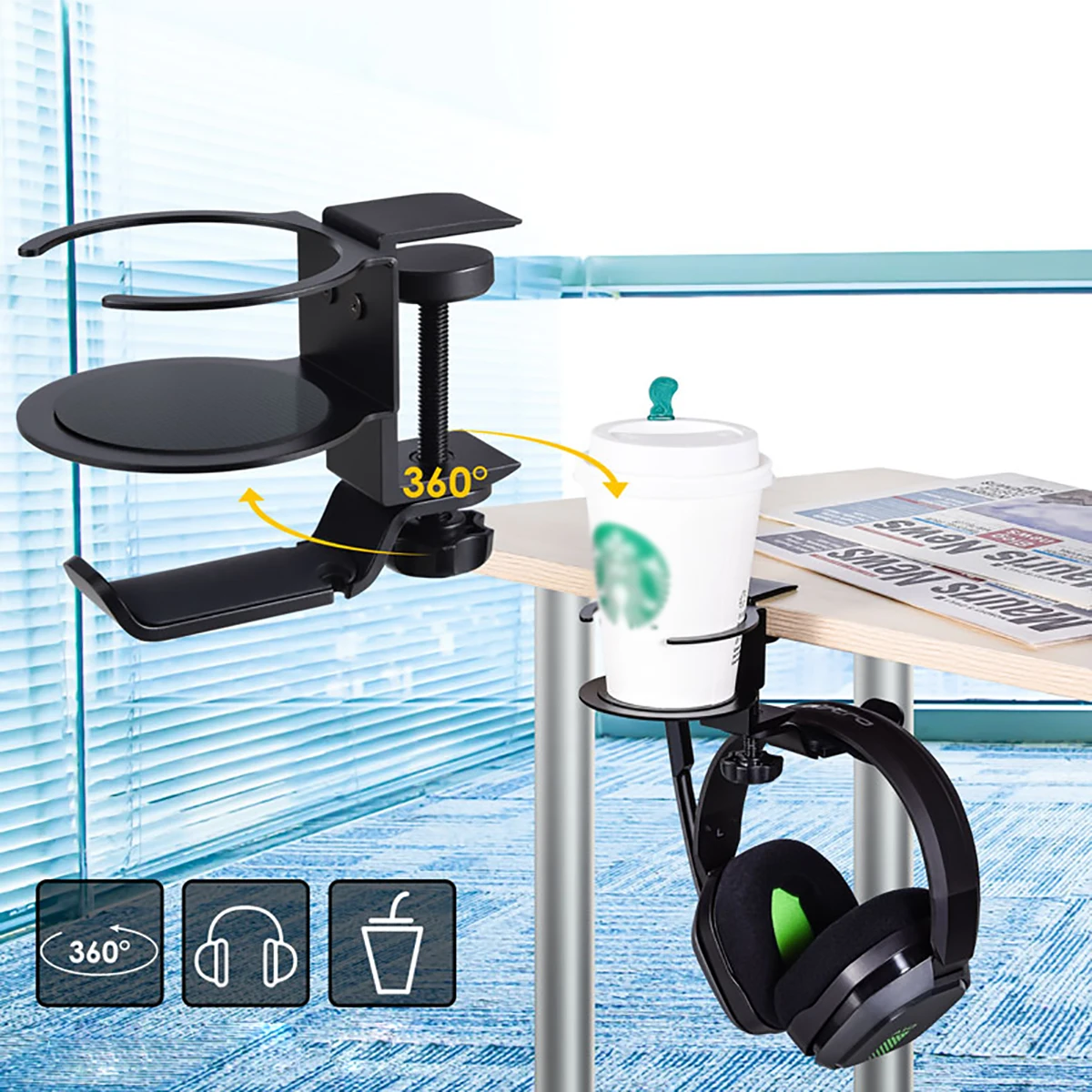 Подставка для наушников, металлический Настольный держатель для ...