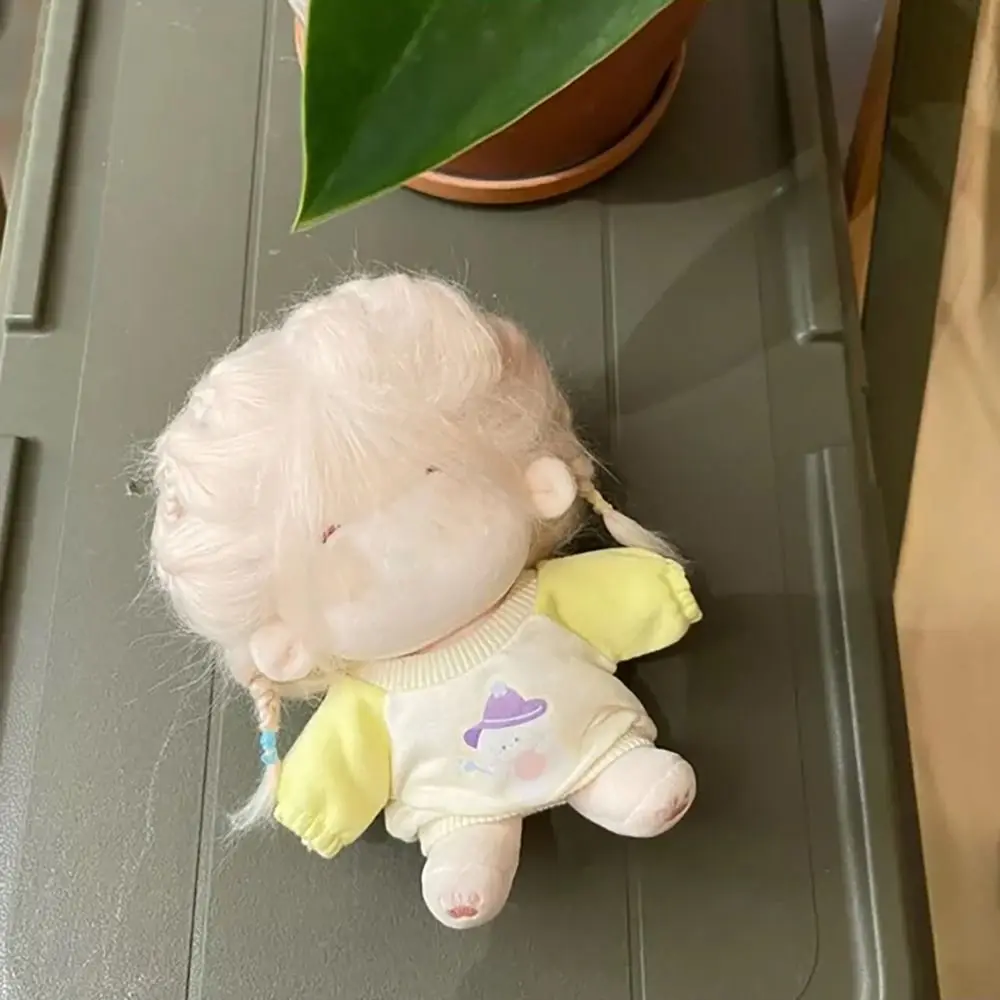 매치 컬러 후드 러블리 블라우스 장난감 스웨터, 인형 집 놀이 사진 소품, 10cm, 20cm