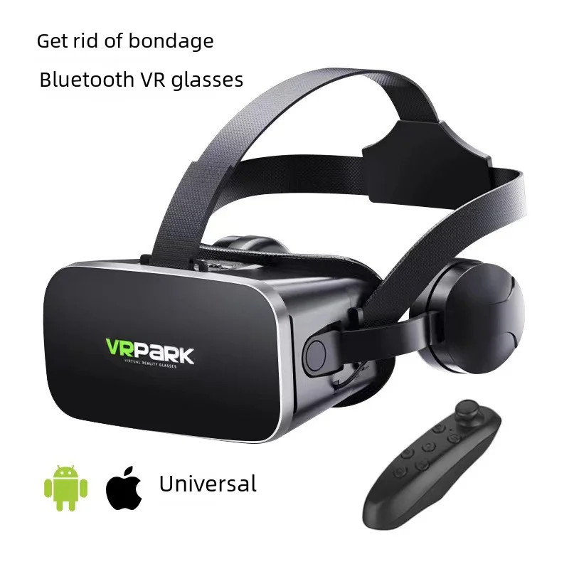 New Vrpark Smart Glasses J50 Bluetooth Earphones Headset 4k Virtual Reality Goggles Factory Direct Shipment Vr Glasses