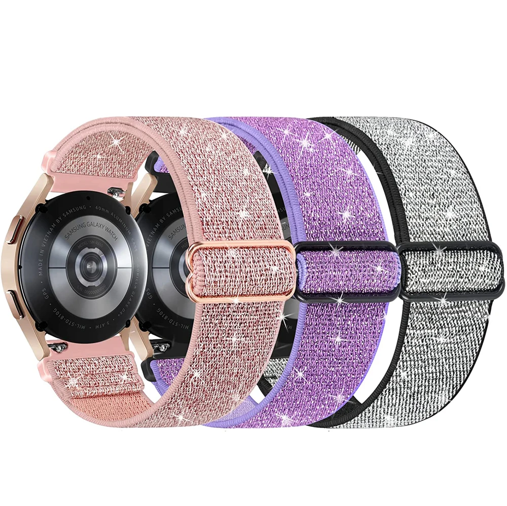 Case+Strap For samsung galaxy watch Band 44mm 40mm 42mm 38mm scrunchie