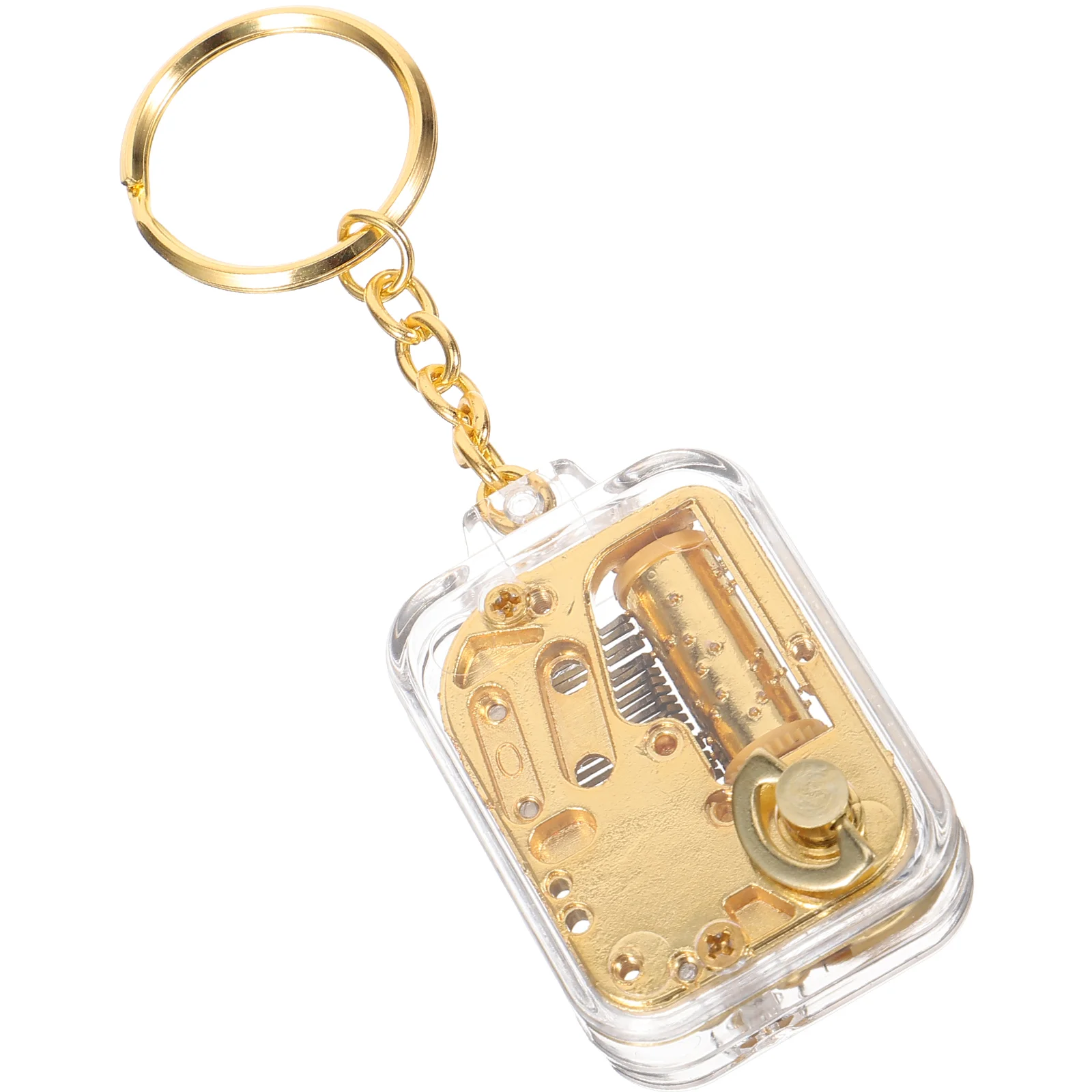 

Mini Musical Box Pendants Travel Musical Box Keychain Unique Key Chain Ring Musical Box Gift