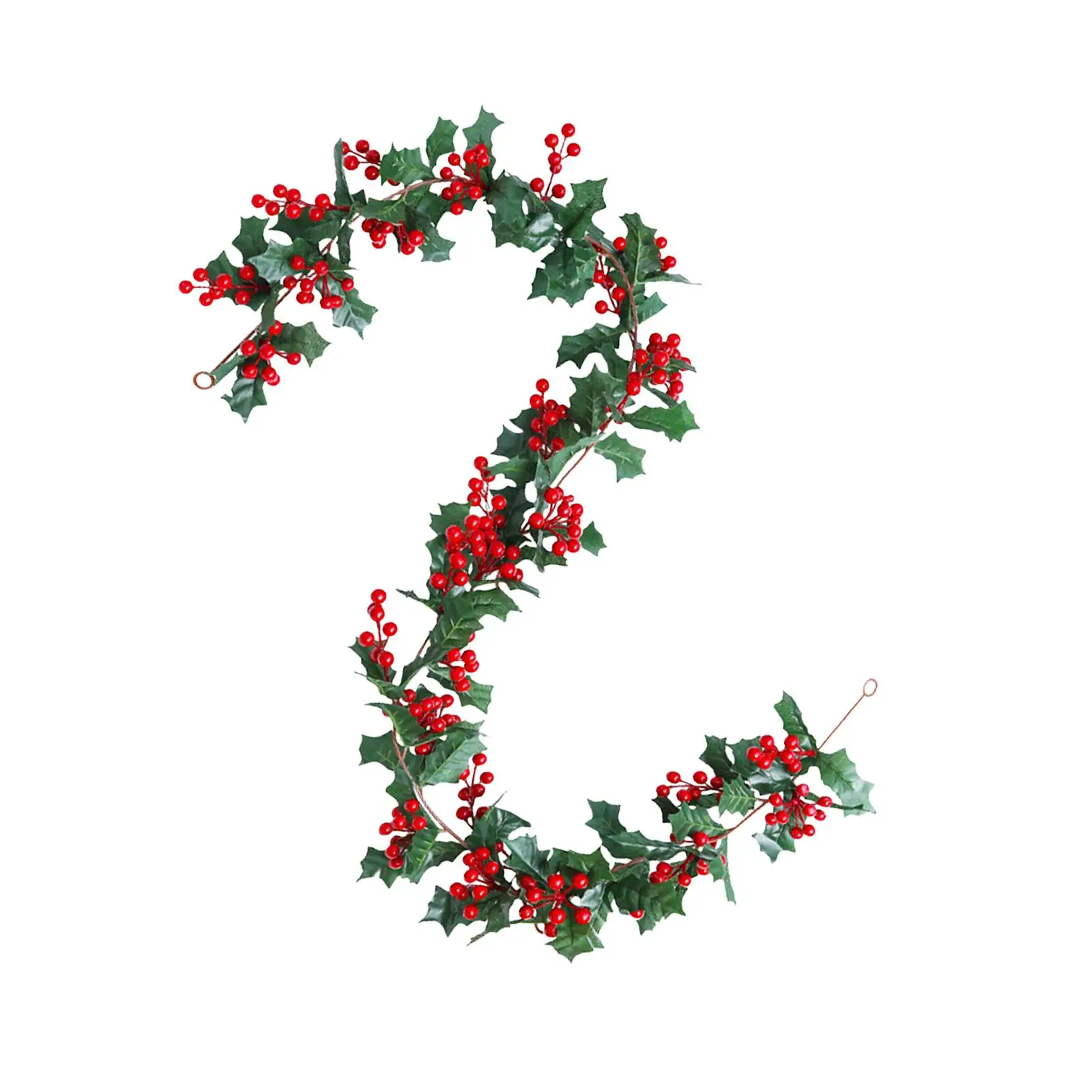 

Red Berry Christmas Garland Hanging Reusable Durable Christmas Garland for Festivals Party Apartment Outdoor and Indoor Wedding