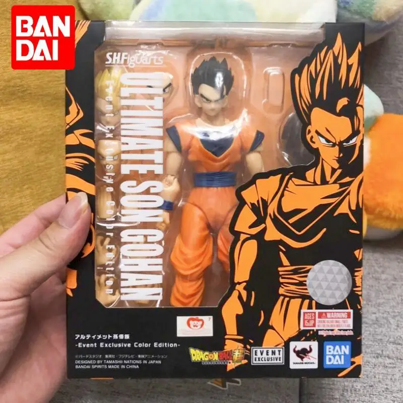 

Эксклюзивная экшн-Фигурка «Драконий жемчуг» Bandai Spirit S.h. Фигуртс-эксклюзивная цветная коллекция 2019 года Ultimate Son Gohan