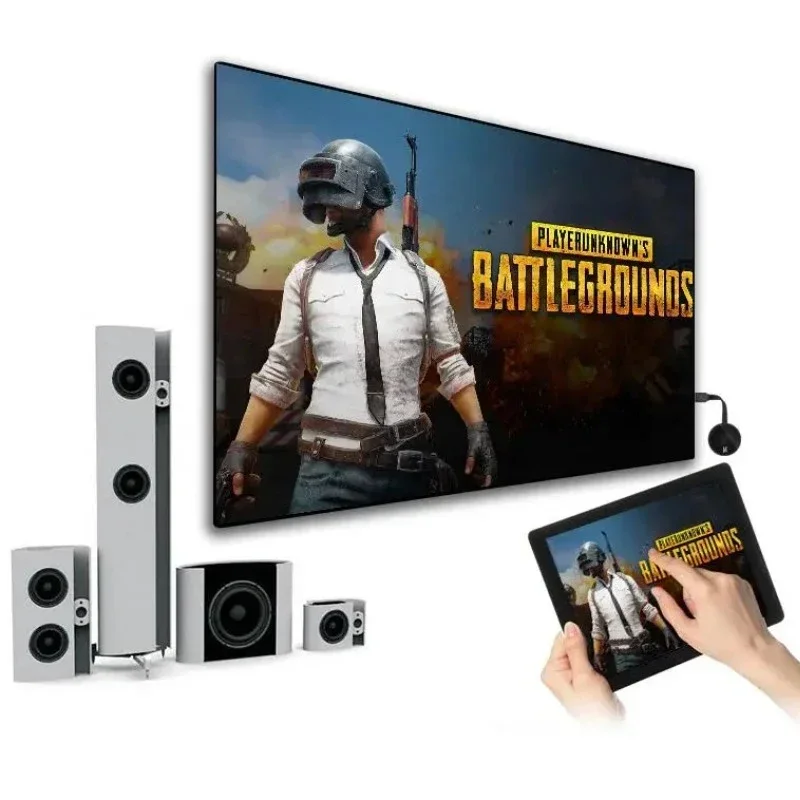 Wireless WiFi mirascreen HDMI-compatible Chromecast Google HD Display Dongle Media Streaming Video tv Smart Home For ios/Android