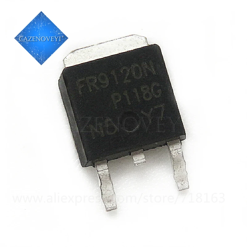 

10pcs/lot IRFR9120N TO252 IRFR9120NTRPBF TO-252 IRFR9120 FR9120 FR9120N In Stock