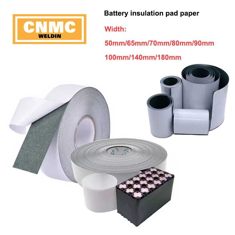 

1m Width 30mm to 200mm 18650 Battery Insulation Gasket Barley Paper Cell Insulating Glue Patch Electrode Insulated Pads