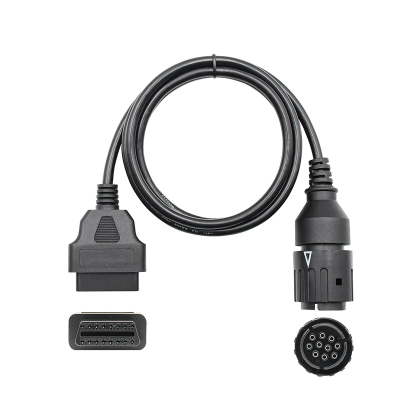 OBD2 Cable 10 Pin Adapter for BMW Motorcycles 10Pin To 16Pin Diagnostic Connector Extension