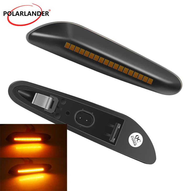 

Поворотник PolarLander E90 для BMW 3 серии E46, желтый, 12 В