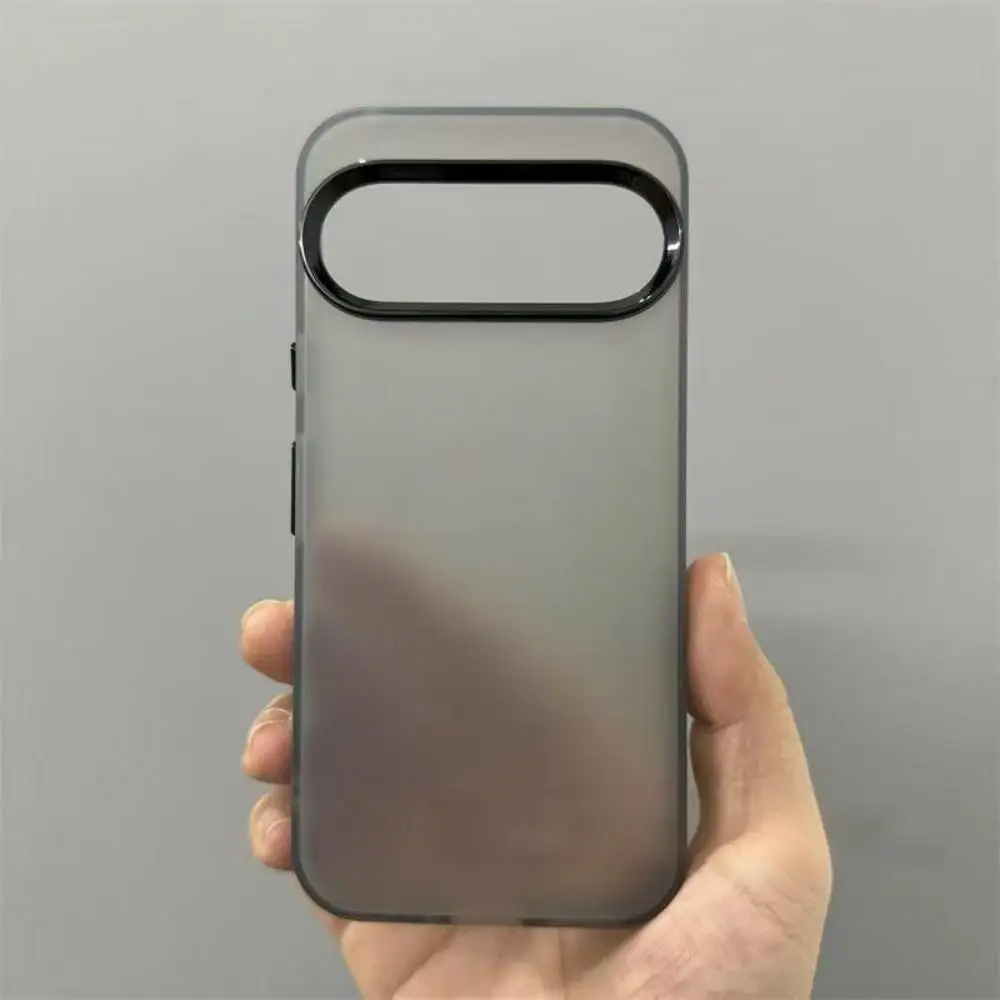Frosted Fashion Candy Color Soft Bumper Phone Case with Protective Frame and Independent Button Cover