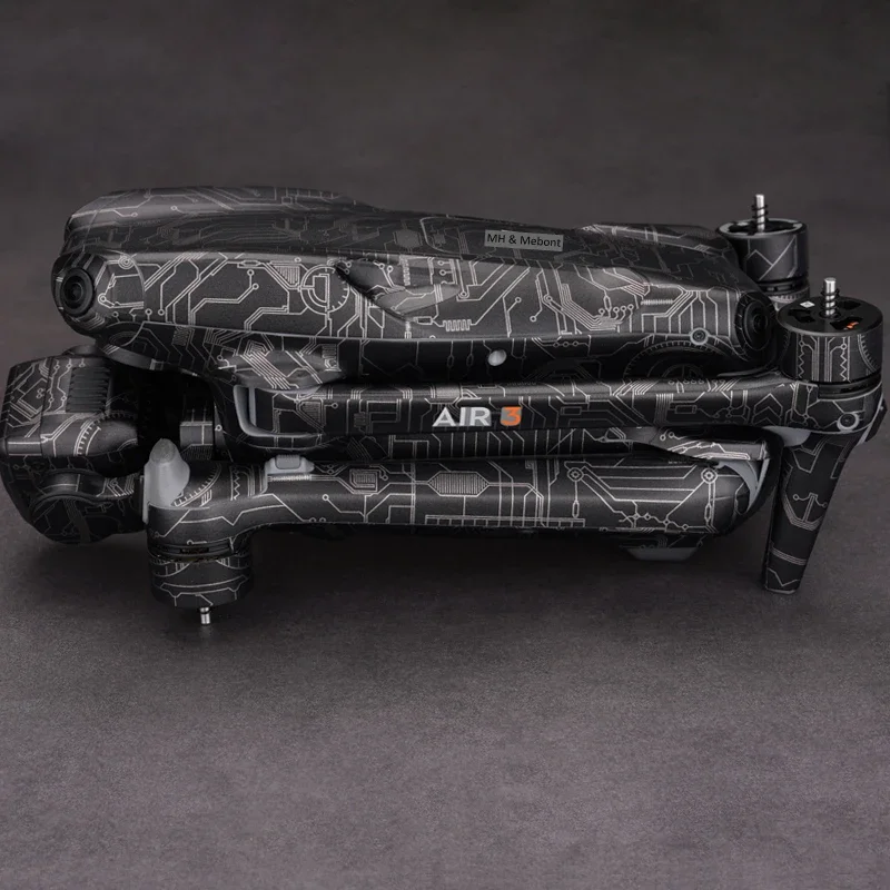 DJI AIR3 AIR 3 비닐 랩 안티 스크래치 필름 카메라 드론 바디 보호 스티커 보호 코트 용 데칼 스킨