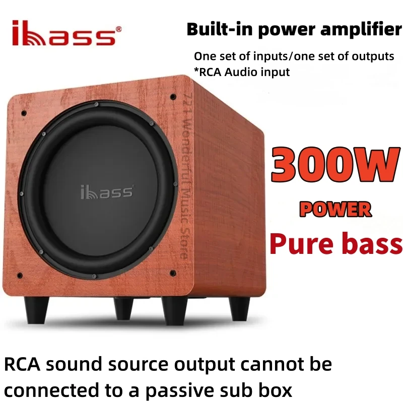 Bluetooth Speaker 10 inch 300W Active Subwoofer Home Theater Portable Computer Digital Transmission TV Speaker computer loudspeaker tv speakers speaker units
