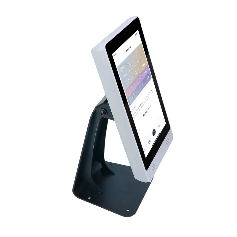

Fast delivery 8 inch Rockchip 3288 run fast wall mount android tablet poe with 2D Scanner for pos system