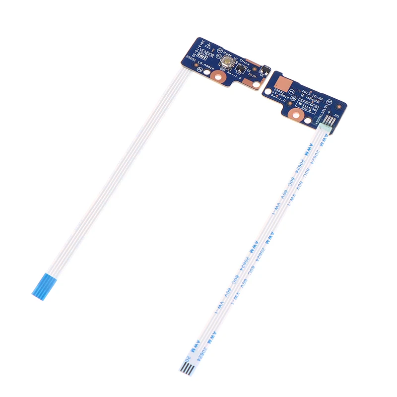 1/2pcs 15-R 15-G 15-H 250 G3 15-R221TX 전원 버튼 보드 (플렉스 리본 케이블 포함) 용 기존 노트북 수리 ON/OFF 스위치