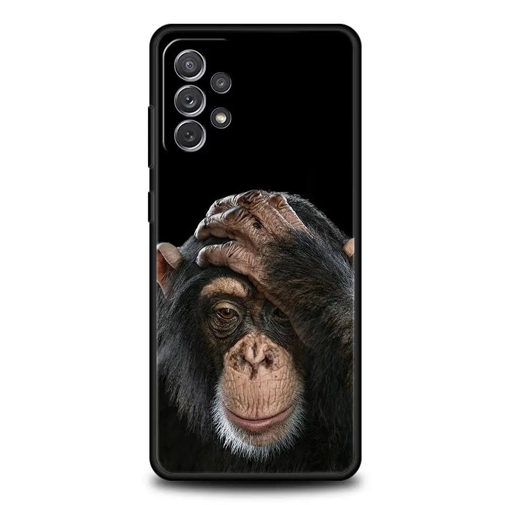 Cute and Playful Monkey Design Phone Case Cover