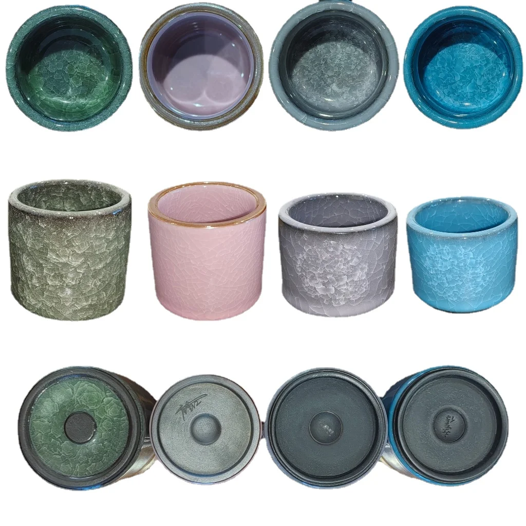 

Customized Carved Kiln Change China Ceramic Tea Cup Porcelain Kung Fu Cups Pottery Personal Single Drinkware Coffee Mugs