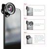 APEXEL Lens Phone Clip Universal Metal Plastic 17mm Thread Clip for iPhone Xiaomi Samsung Huawei and Other Smartphones 5